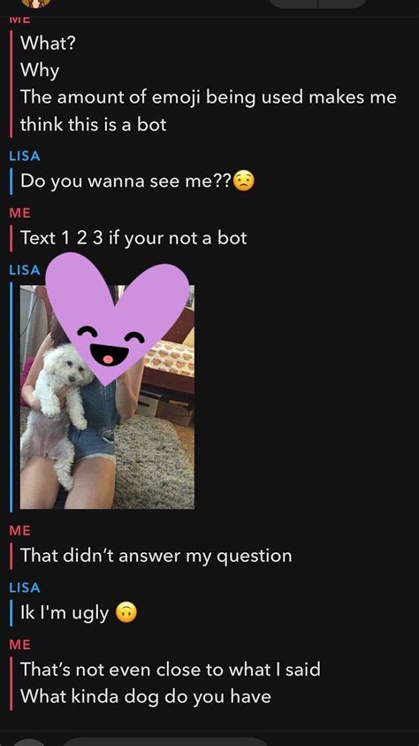 snapchat nude bots|Snapchats porn bot problem